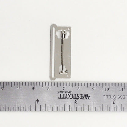 10 X Medal Ribbon Mounting Bars Brooch Pin Fixing 1 Space, for 35-37mm Ribbon