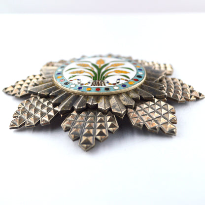 China Republic, the Order Of The Golden Grain, second Class, Breast star, Replica