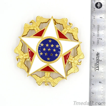 U.S. Presidential Medal of Freedom with Distinction – Full-Size Museum Replica Set with Sash, Breast Star, Ribbon & Lapel Pin