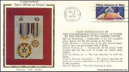 Cased U.S. USA Space MOH Space Medal of Honor Short Ribbon Version ww12 Badge Order