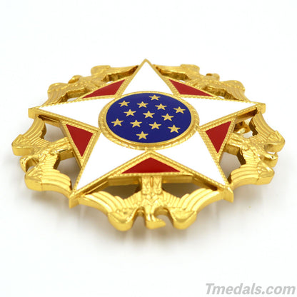 U.S. Presidential Medal of Freedom with Distinction – Full-Size Museum Replica Set with Sash, Breast Star, Ribbon & Lapel Pin