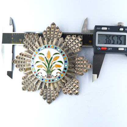 China Republic, the Order Of The Golden Grain, second Class, Breast star, Replica