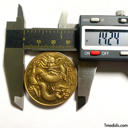 U.S. Military Order of the Dragon Medal UK boxer rebellion Chinese 1900 Replica