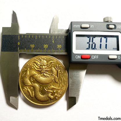 U.S. Military Order of the Dragon Medal UK boxer rebellion Chinese 1900 Replica